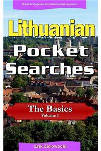 Lithuanian Pocket Searches - The Basics - Volume 1