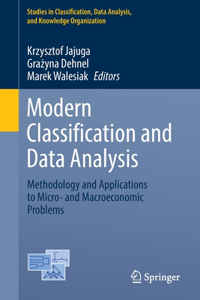 Modern Classification and Data Analysis