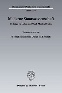 Moderne Staatswissenschaft