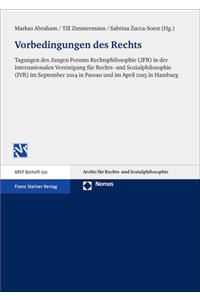 Vorbedingungen Des Rechts