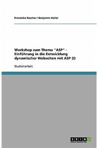 Workshop zum Thema 