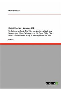 Short Stories - Volume VIII