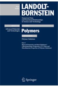 Pvt-Data and Miscellaneous Properties of Polymer Solutions