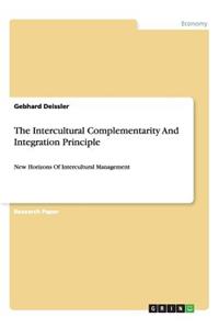 Intercultural Complementarity And Integration Principle