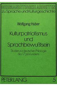 Kulturpatriotismus Und Sprachbewusstsein
