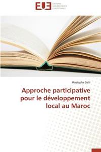 Approche Participative Pour Le Développement Local Au Maroc
