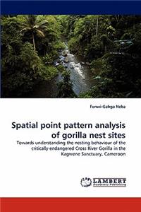 Spatial point pattern analysis of gorilla nest sites