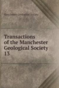 Transactions of the Manchester Geological Society