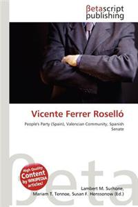 Vicente Ferrer Rosello