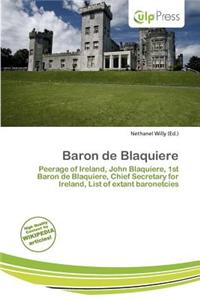 Baron de Blaquiere