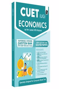 PW CUET (UG) Economics Chapterwise & Topicwise Question Bank (2023- 2024) with Complete NCERT Crux, CUET PYQs (2022-2023) Past Year Questions and Mock Test