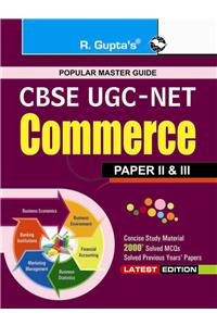 CBSE UGC-NET/SET: Commerce (Paper II & III)  JRF and Assistant Professor Exam Guide