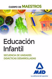 Cuerpo de Maestros Educacion Infantil. Secuencia de unidades didacticas desarrolladas