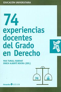 74 experiencias docentes del Grado de Derecho
