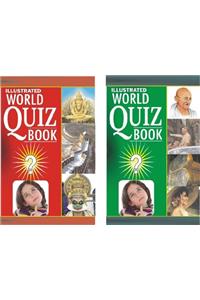 Illustrated Worlds Quiz Book(Set Of 2 Books)