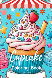 Cupcake Coloring Book
