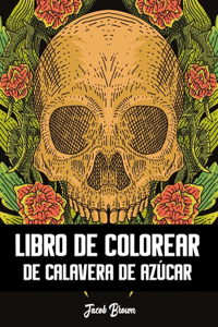 Libro De Colorear De Calavera De Azúcar