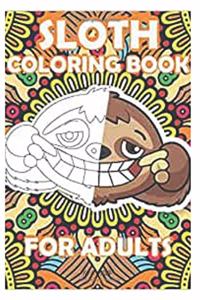 sloth coloring book for kids