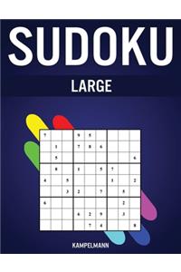 Sudoku Large: 200 Sudoku desde Fácil hasta Difícil - Large