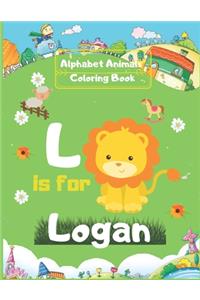 Alphabet Animals Coloring Book