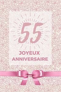 55 ans joyeux anniversaire