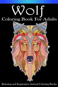 Wolf Coloring books for adults