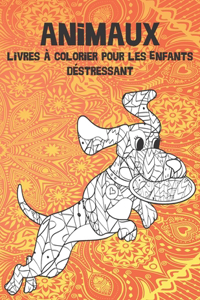 Livres à colorier pour les enfants - Déstressant - Animaux
