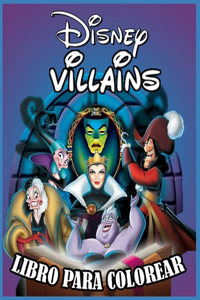 Disney Villains Libro Para Colorear