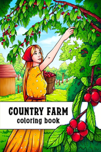 Country Farm Coloring Book