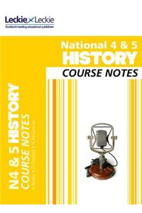 National 4/5 History Course Notes