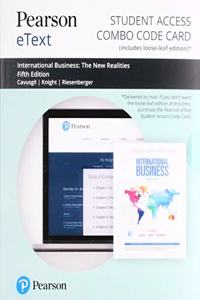 Pearson Etext for International Business