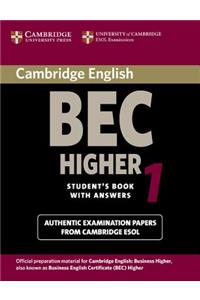 Cambridge BEC Higher 1
