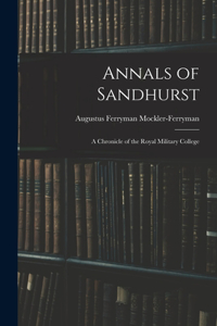 Annals of Sandhurst