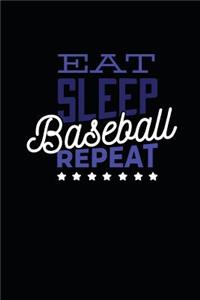 Eat Sleep Baseball Repeat