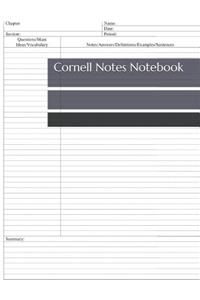 Cornell Notes Notebook
