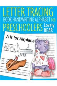 Letter Tracing Book Handwriting Alphabet for Preschoolers Lovely Bear