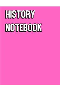 History Notebook