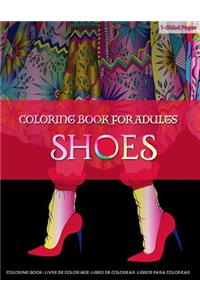 Coloring Book for Adults SHOES