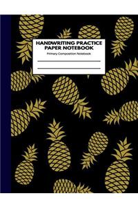 Handwriting Practice Paper Notebook Primary Composition Notebook