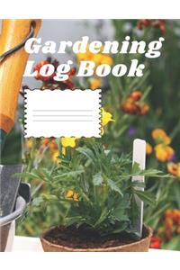 Gardening Log Book