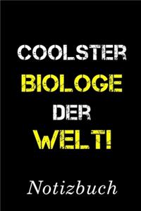Coolster Biologe Der Welt Notizbuch