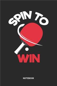 Spin To Win Notebook