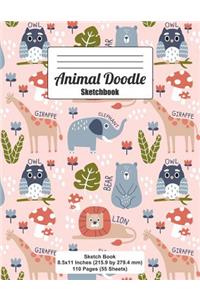 Animal Doodle Sketchbook