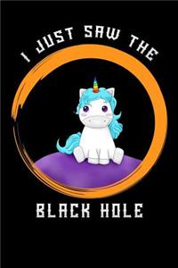 I Just Saw the Black Hole