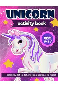 Unicorn Activity Book