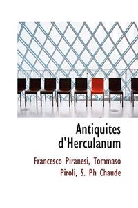 Antiquites D'Herculanum