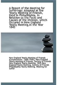 A Report of the Meeting for Sufferings