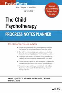 The Child Psychotherapy Progress Notes Planner