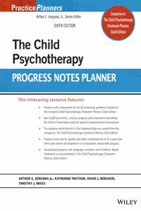 Child Psychotherapy Progress Notes Planner