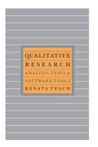 Qualitative Research: Analysis Types and Software